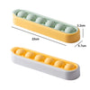 Homemade Quick Frozen Ice Cube Storage Silicone Mold, Yellow Green, Gray Yellow