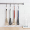 Nylon Hair Long Handle Water Cup Cleaning Brush, Shell Gray, Pottery Red, Midnight Blue, Light Mint Green