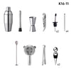 16 In 1 750ml Bamboo and Wood Rack Bartending Tool, K16-11