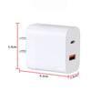 RCSTQ Drone 30W Dual Port Gallium Nitride Charger for DJI Mini 2/Mini 3 Pro