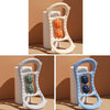 Massage Stretching Yoga Assisted Ring With Raised Point Roller, Beige Orange, White, Sky Blue