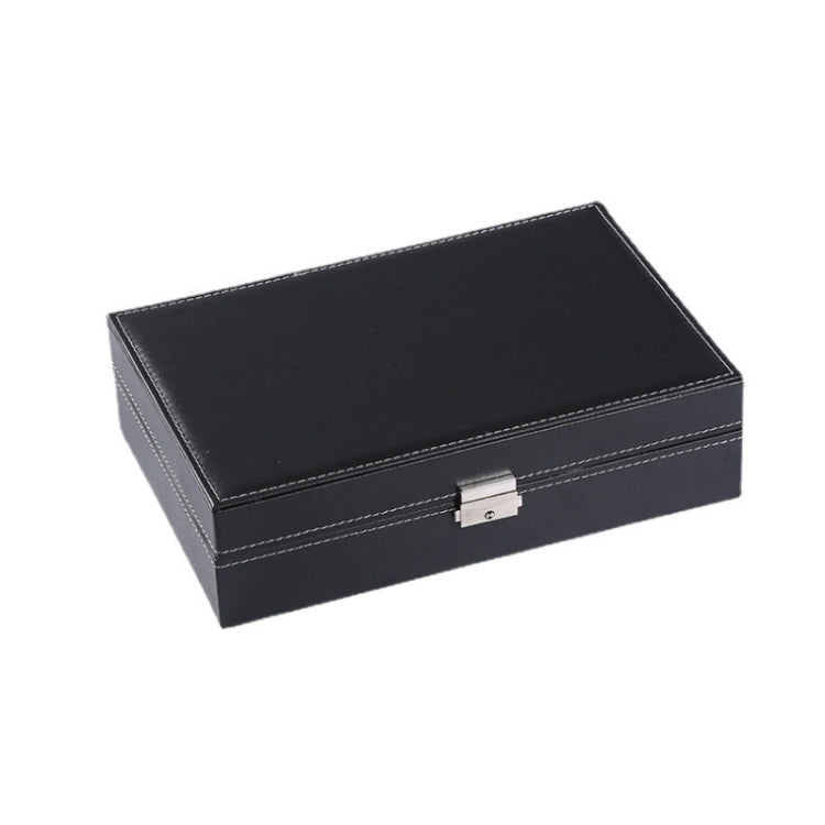 8-Bit Watch Display Storage Box Necklace Ring Jewelry Box With Mirror, 8-Bit Watch Display Box