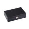 8-Bit Watch Display Storage Box Necklace Ring Jewelry Box With Mirror, 8-Bit Watch Display Box