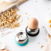 304 Stainless Steel Needle Egg Machine Boiled Egg Puncher Thorn Egg Machine, Sky Blue, Black