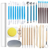 32-in-1 Clay Pottery Clay Carving and Making Combination Tool, 32-in-1 Tool