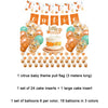 Citrus Pattern Themed Baby Birthday Party Decoration, Baby Birthday Party Decoration