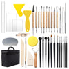 38 In 1 Pottery Tool Kit Pottery Clay Carving Knife, 38 In 1