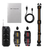 Electronic Dog Trainer Rechargeable Pet Remote Control Bark Stopper, 1 Drag 1 Red, 1 Drag 1 Orange, 1 Drag 2