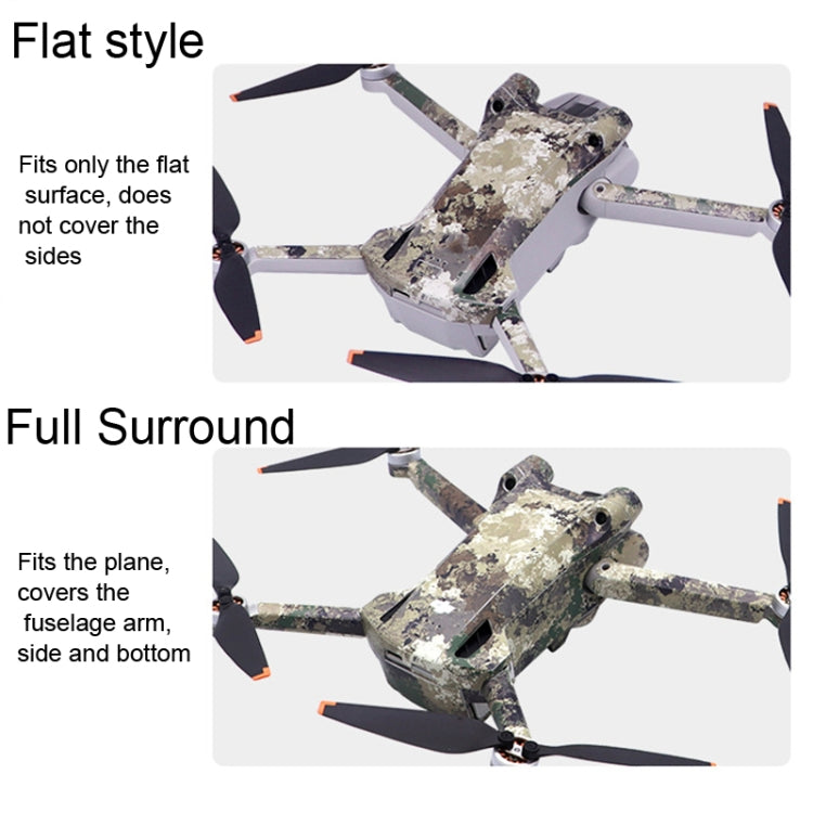 Flat Style Waterproof Anti-Scratch Sticker For DJI Mini 3 Pro
