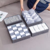 Foldable Drawer Clothes Storage Box, Spec:, 24 Grids (Gray), 24 Grids (Linen), 24 Grids (Red), 24 Grids (Green), 7 Grids (Gray), 7 Grids (Linen), 7 Grids (Red), 7 Grids (Green), 8 Grids (Gray), 8 Grids (Linen), 8 Grids (Red), 8 Grids (Green)�����������...