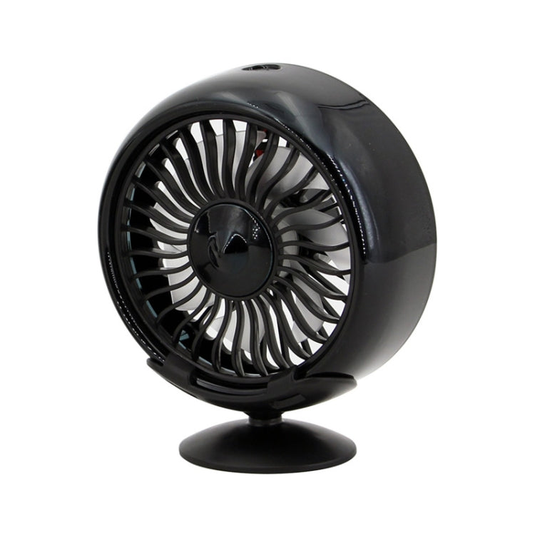 F102 Vehicle Dashboard Multi-function USB Colorful Lights Fan