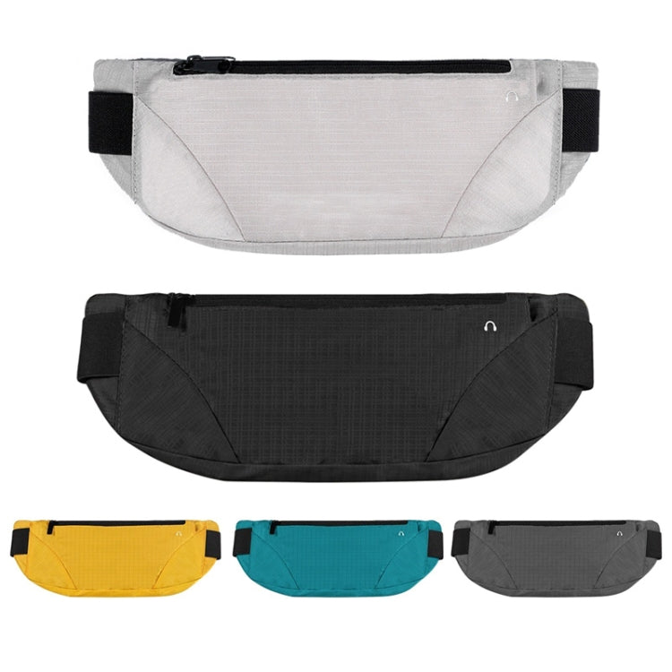 Outdoor Sports Running Ultra-light Large-capacity Close-fitting Phone Waist Bag, Yellow, Black, Blue, Grey, Silver