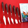 Acrylic Painting Gouache Paint Knife, 10 PCS Plastic Handle 1, 10 PCS Plastic Handle 2, 10 PCS Plastic Handle 3, 10 PCS Plastic Handle 4, 10 PCS Plastic Handle 5, 1 Sets/5PCS Plastic Handle, 10 PCS Wooden Handle 1, 10 PCS Wooden Handle 2���������������...