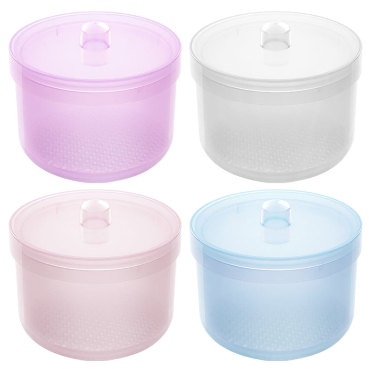 Nail Polisher Can Be Soaked And Drained Cleaning Disinfection Box, White, Purple, Light Blue, Pink