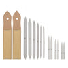15 In 1 Blending Smudge Stump Stick Tortillon Sketch Art Drawing Sketcking  Pen, 15 In 1