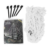Halloween Spider Web Triangle Net Outdoor Decoration Props, 5m x4.8m, 7m x5.5m
