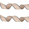 Christmas Imitation Hemp Ribbon Decoration With Wire, Length:, 10M Black Red Grid, 10M Khaki Black White Edge, 4M Light-colored Plaid Burrs, 10M Light-colored Plaid Burrs