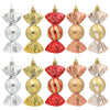 5PCS/Box Christmas Decoration Electroplating Candy Props Gift Box Props, Champagne, Rose Gold, Gold, Silver, Red