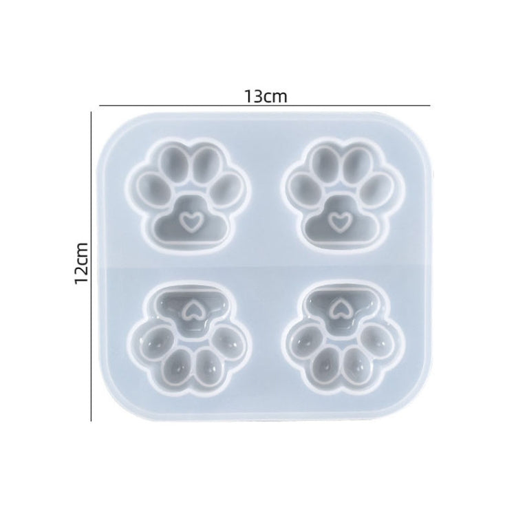 04 Little Cat Claw DIY Crystal Epoxy Jewelry Silicone Mold, 2 PCS 01 Love Cat Claw, 10 PCS 02 Love Cat Claw, 2 PCS 03 Lamp Trough Cat Claw, 10 PCS 04 Little Cat Claw