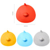 Bird Dilver Discosit Desert Soft TPR Bathroom Sanitary Spacer Smelly Drain Cover, 2PCS Red, 2PCS Blue, 2PCS Yellow, 2PCS Grey