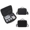 Drone Shoulder Messenger Bag Handbag for DJI Mavic Air 2/Air 2S, 1680 Nylon Black, PU Diamond Pattern Black