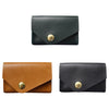 S183 Leather Waterproof Wear-resistant Card Holder, Green, Black, Brown