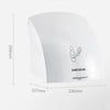 Interhasa 220V Automatic Electric Hand Dryer Mini  Induction Hand Drying Machine,Style:, Single Hot, Hot and Cold