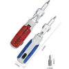 14 In 1 Household Ratchet Head Multifunctional Combination Screwdriver, 14 In 1 Red, 14 In 1 Blue