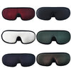 3D Breathable Shading Eye Protection Sleep Eye Mask, Purple Red, Black, White, Green, Navy, Gray