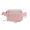 TINTAT T2016 Casual Lightweight Mini Sports Phone Waist Bag, Pink, Coffee