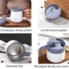 Round Bottom Flip Lid Office Cup Drinking Cup With Handle, 350ml, 500ml