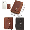 HUMERPAUL BP906 Credit Card Cover RFID Anti-Theft Brush Card Bag, BP906 Black, BP906 Brown