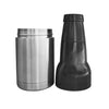 12oz 304 Stainless Steel Vacuum Insulated Thermal Cups For Can Beer Cooler, Stainless Steel Color