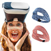 VR Glasses Head-mounted Breathable Sweat-proof Eye Mask, Black Gray, Purple, Orange Gray, Blue White, Navy, Colorful