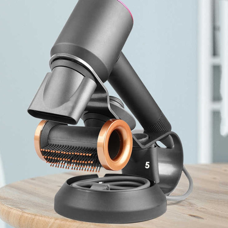 For Dyson Supersonic Hair Dryer Stand Holder With Cable Storage Function, Stored 4 Attachment