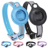 For Airtag Tracker Protective Cover Pet PU Collar, XS, M, S