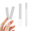 6 PCS Transparent Nano Glass Polished Nail File, Glass File Bulk