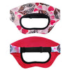 VR Glasses Sweatproof Breathable Eye Mask, Love Flower, Dot, Cashew Flowers, Kaleidoscope, Black White Flower