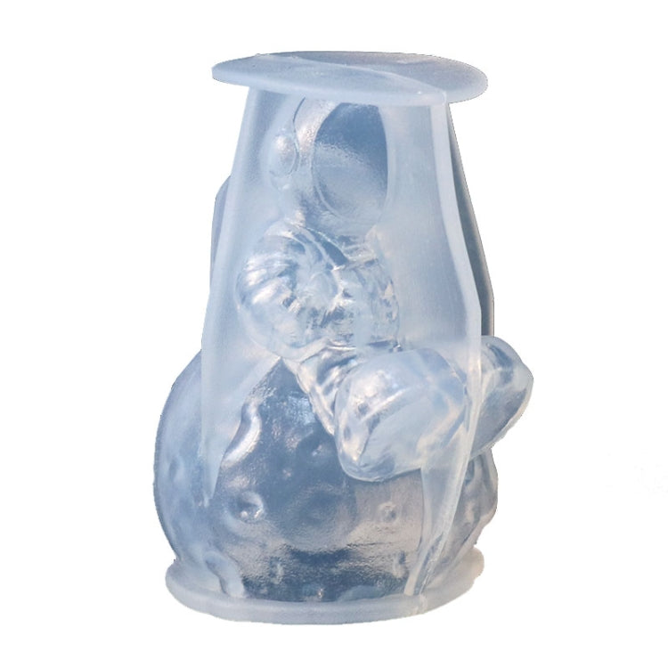 D2120 DIY Drop Mold Lunar Astronaut Bulb Ornament Silicone Mold Office Epoxy Ornament, D2120