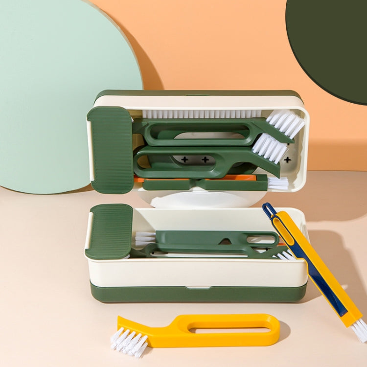 4 PCS/Set Multifunctional Crevice Cleaning Bristle Brush Set, Bristle Brush Set