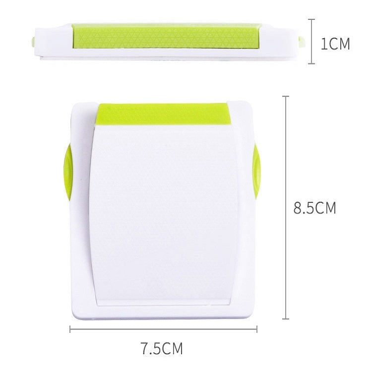 2 PCS Mobile Door And Window Safety Protection Lock For Children, Green, Brown, Grey