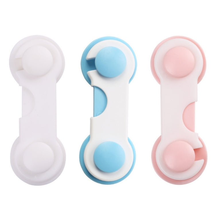 20 PCS Children Home Wardrobe Anti-opening Safety Lock, 20pcs Safety Lock(Blue), 20pcs Safety Lock(White), 20pcs Safety Lock(Pink)