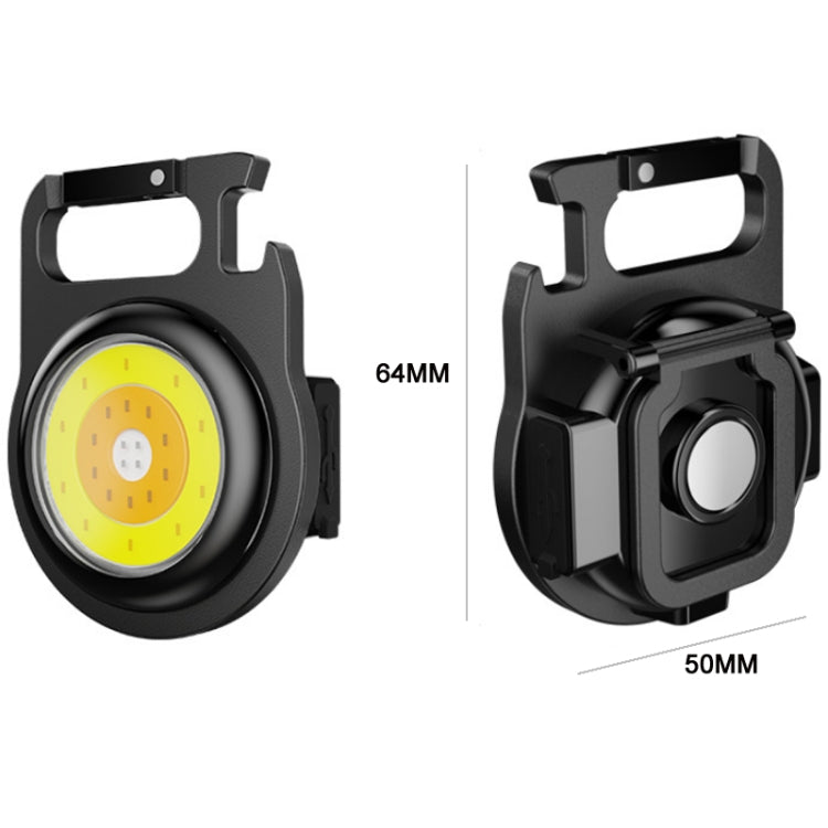 COB Multifunctional Torch Light Magnetic Key Hook