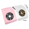 40W Nail Art Vacuum Cleaner Dust Collector, US Plug (White), EU Plug (White), US Plug (Pink), EU Plug (Pink)