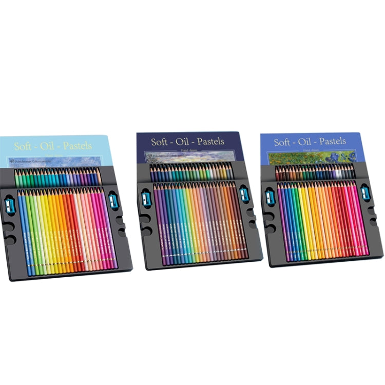 48 Colors Oily Bright Color Pencil Studio Special Set, 48 Colors Macaron, 48 Colors Morandi, 48 Colors Classic Model