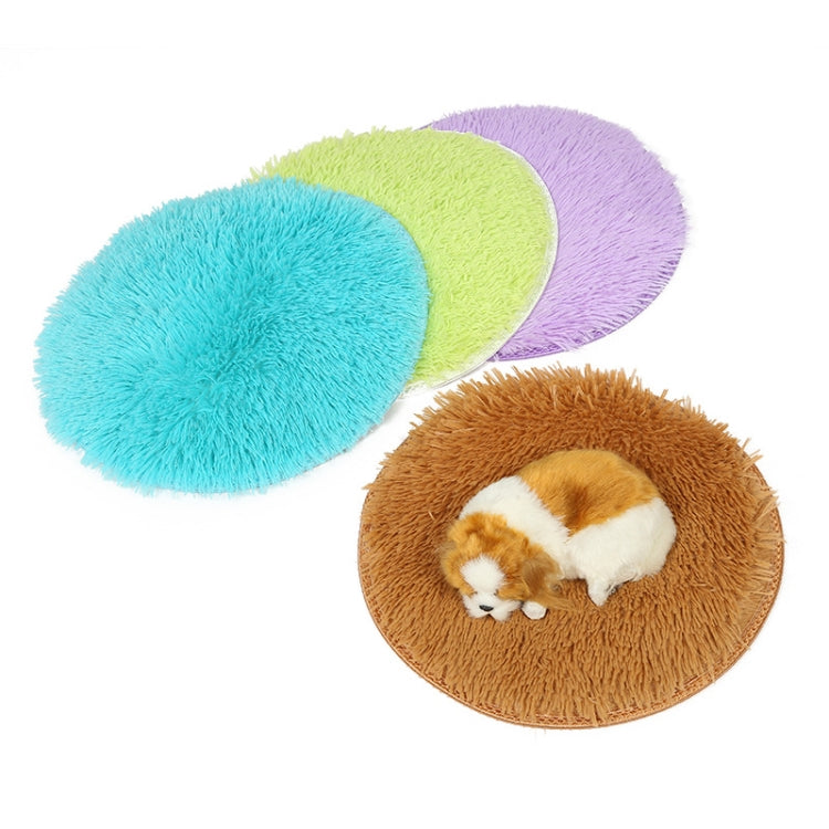 Autumn And Winter Pet Warm Bed Round Pet Pad, S, L