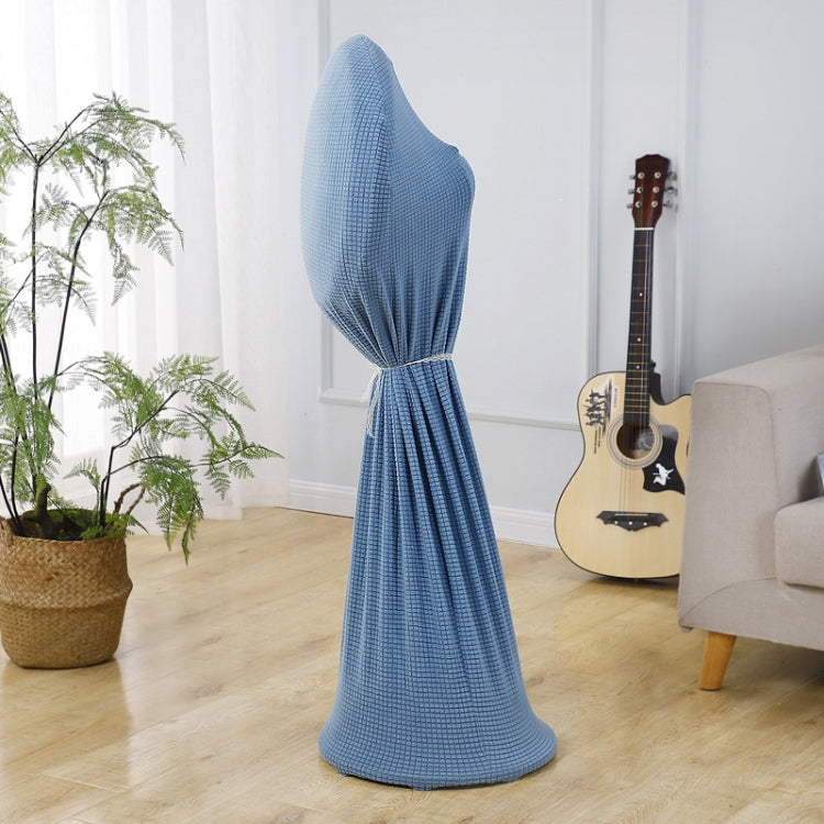 Round Elasticity Fan Dust Cover Household Use Fabric Fan Protective Cover, 110x45cm Blue, 110x45cm Gray, 110x45cm Pink, 110x45cm Green