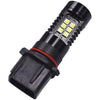 1pair Automotive High-Power LED White Light Fog Lamp, P13W