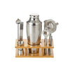 BY-7 7 in 1 Stainless Steel Bartender Set Bar Bartending Tools, Spec:, 350ml, 550ml, 700ml, 750ml