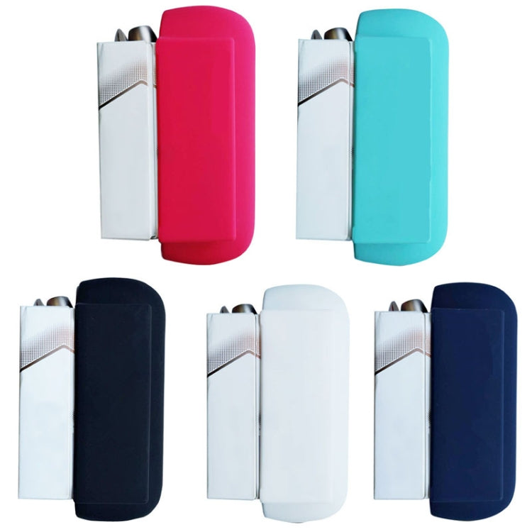 Cigarette Case Storage Silicone Protective Cover For IQO 3.0 / 3.0 DUO, Watermelon Red, Sky Blue, Wild Black, Pearl White, Navy